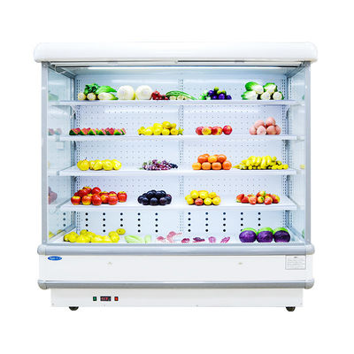 Refrigerador abierto de la exhibición del montante de la cortina de aire 1955L