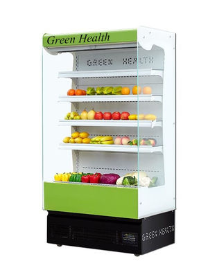 Fruta/refrigerador que no engorda vegetal de la exhibición de Multideck